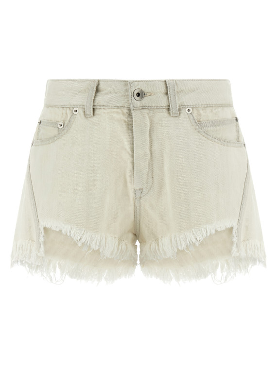 Бермуды, шорты RICK OWENS 'Bias Cutoffs' (RO01F6396DMW51) #1