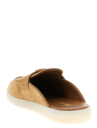 Suede sabots (1D270NFB0253LOLF0401) #