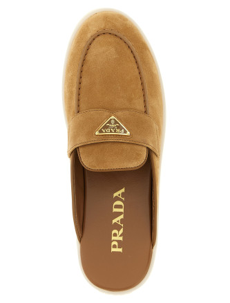 Suede sabots (1D270NFB0253LOLF0401) #