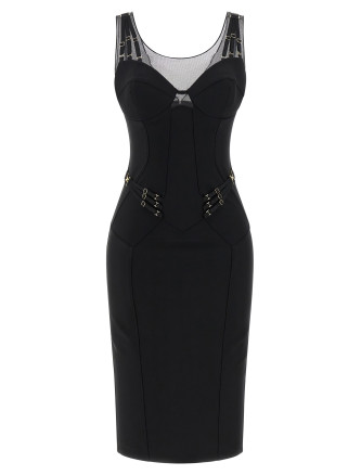 Миди ELISABETTA FRANCHI Corset dress