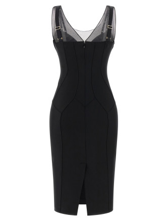 Миди ELISABETTA FRANCHI Corset dress (AB87061E2110) #