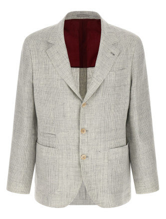 Блейзер BRUNELLO CUCINELLI Linen operated blazer
