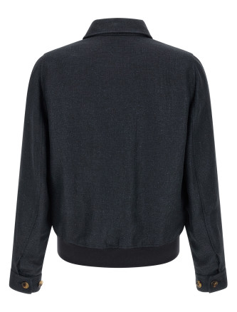 Повседневная куртка BRUNELLO CUCINELLI Linen blend jacket (MZ4036581C038) #