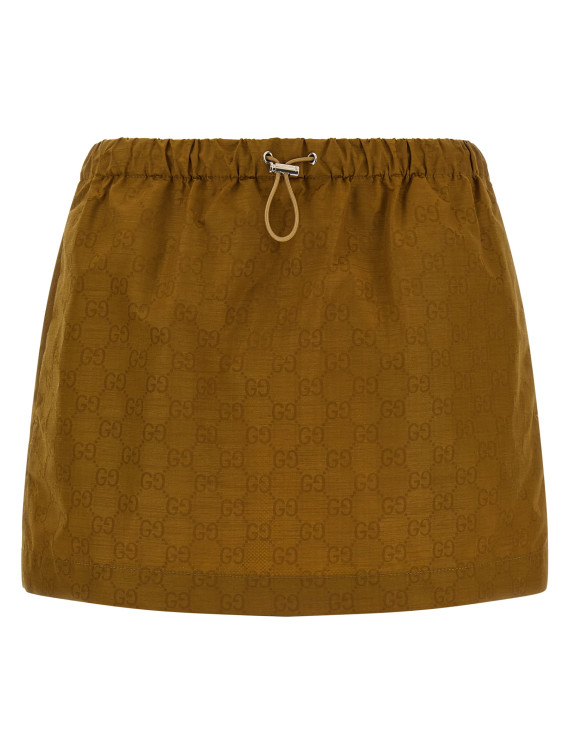 'GG' canvas skirt (856026ZAUC02709) #1