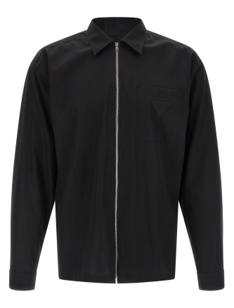 Рубашка, блузка PRADA Cotton shirt