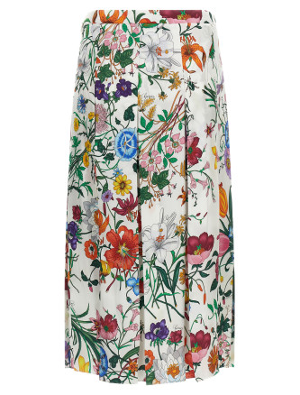 Миди GUCCI 'Gucci Flora' (864574ZAUU89413) #