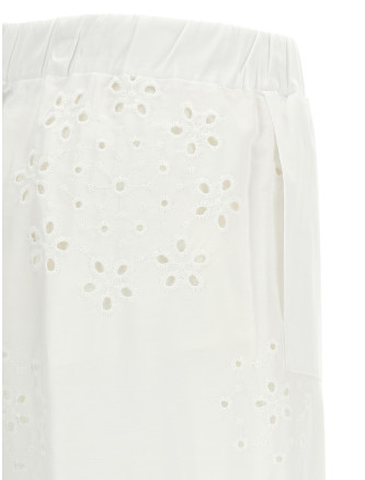 Брюки HERNO 'Broderie Anglaise' (PT000221D13322RIC1000) #