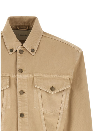 Джинсовая куртка ENTIRE STUDIOS 'Shrunken Denim' (ESSS26JA012596270) #