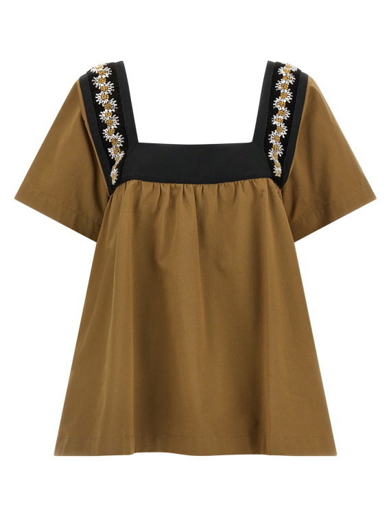 Embroidery top (P981NRSOOO19Q7F0594) #1