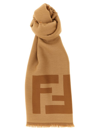 Шарф, платок FENDI FF macro scarf