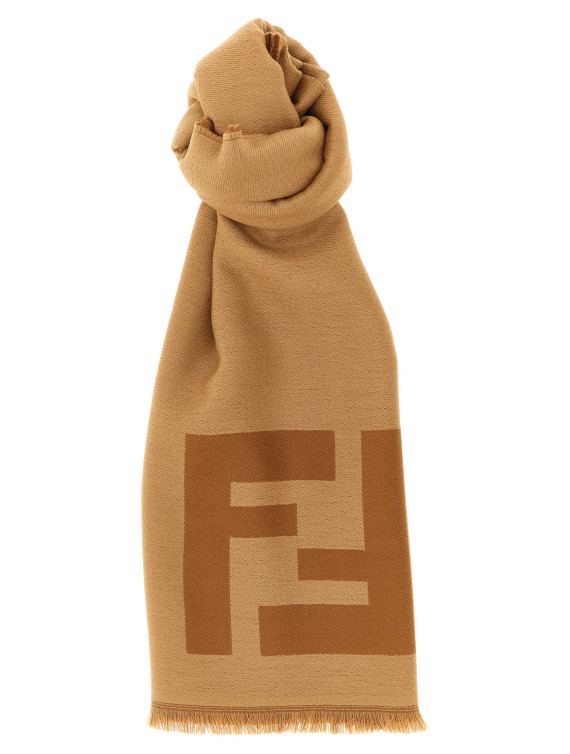 Шарф, платок FENDI FF macro scarf (FXS407AWTZF1WWX) #1