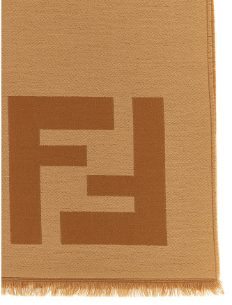 Шарф, платок FENDI FF macro scarf (FXS407AWTZF1WWX) #