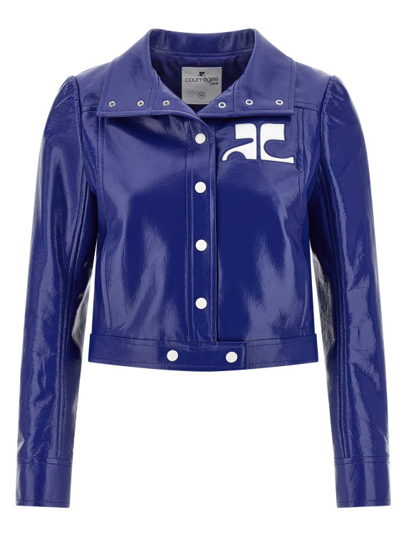 Повседневная куртка COURREGES 'Reedition Vinyl' (223CBL005VY00147087) #1