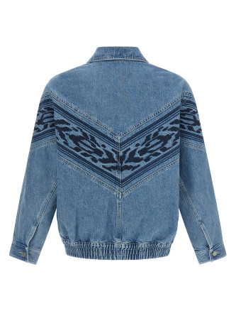 Джинсовая куртка MARANT 'Julian' (VE0480HBD1H03H30BU) #