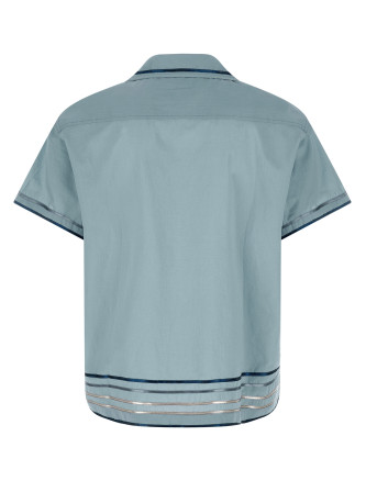 Рубашка, блузка BODE 'Ribbon Plaid' (MRS26SH039BLUEMULTI) #