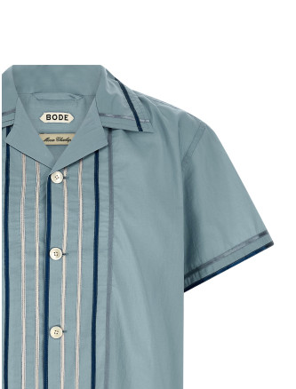 Рубашка, блузка BODE 'Ribbon Plaid' (MRS26SH039BLUEMULTI) #