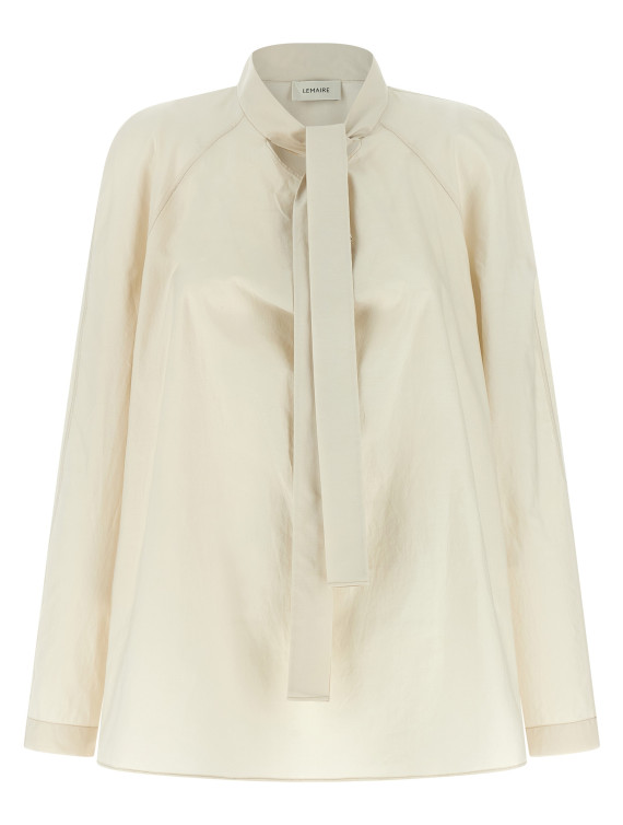 Рубашка, блузка LEMAIRE Ascot collar shirt (SH1218LF1500WH048) #1