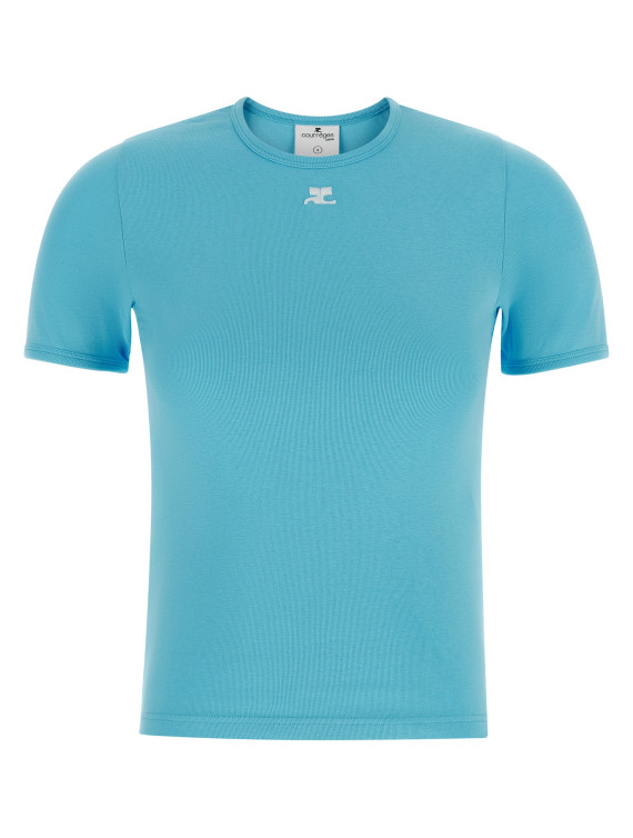 Футболка COURREGES 'Signature Contrast' (125JTS017JS02037027) #1
