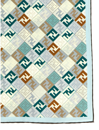 Шарф, платок FENDI 'Fendi' (FXT091AUMDF1WO9) #