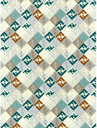 Шарф, платок FENDI 'Fendi' (FXT091AUMDF1WO9) #