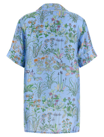 Рубашка, блузка GUCCI Silk blouse (855618ZAULE4340) #