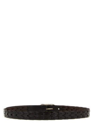 Ремень BRUNELLO CUCINELLI Braided leather belt (MAUPP333C6074) #