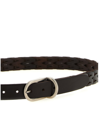 Ремень BRUNELLO CUCINELLI Braided leather belt (MAUPP333C6074) #