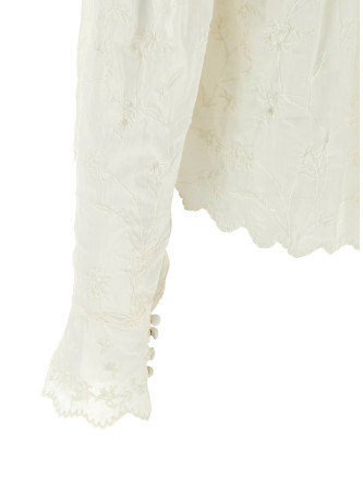 Повседневный топ ISABEL MARANT 'Zelly' (HT0808FAD1J03I20WH) #