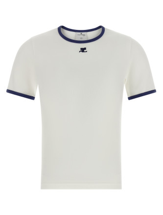 Футболка COURREGES 'Signature Contrast'