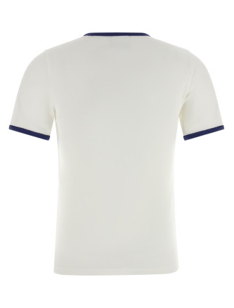 Футболка COURREGES 'Signature Contrast' (125JTS017JS0203B257) #