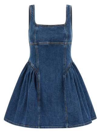 Мини SELF PORTRAIT Denim mini dress