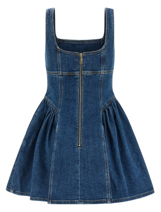 Мини SELF PORTRAIT Denim mini dress (SS26822SABLBLUE) #