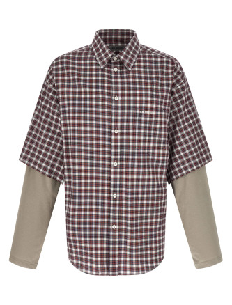 Рубашка, блузка BALENCIAGA 'Wrong Sleeve'