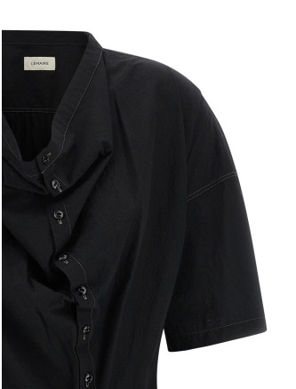 Миди LEMAIRE 'Soft collar' (DR1158LF1399BK999) #