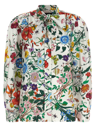 Рубашка, блузка GUCCI 'Flora'