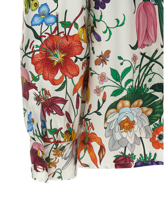 Рубашка, блузка GUCCI 'Flora' (865715ZAUU89413) #