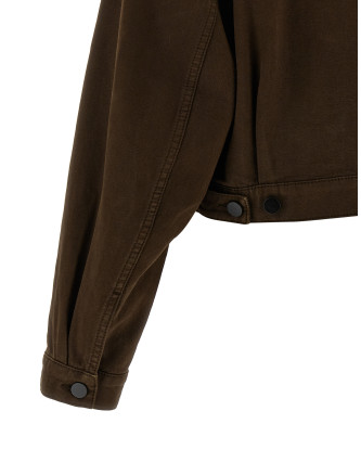 Повседневная куртка LEMAIRE Blouson crop (OW1191LD1068BR423) #