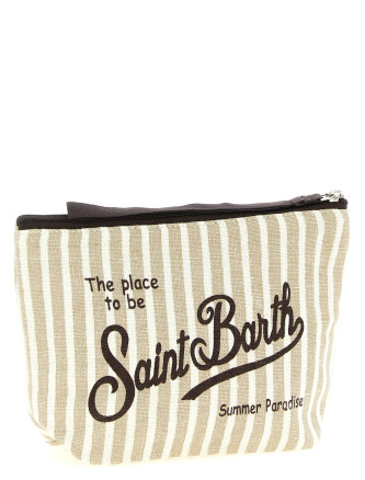 Клатч MC2 SAINT BARTH 'Aline' (ALINELINENLINENSTRIPESV11) #