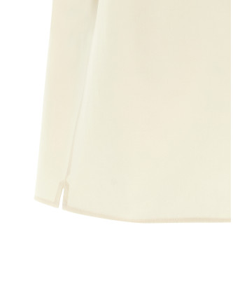 Көйлек, блузка FERRAGAMO 'Gancini' (791702PARCHMENT) #