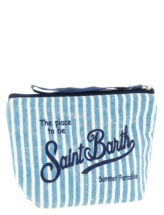 Клатч MC2 SAINT BARTH 'Aline' (ALINELINENLINENSTRIPESV31) #