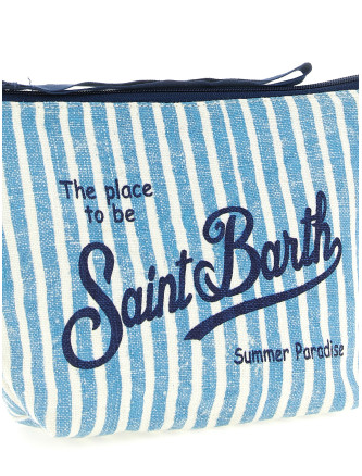 Клатч MC2 SAINT BARTH 'Aline' (ALINELINENLINENSTRIPESV31) #