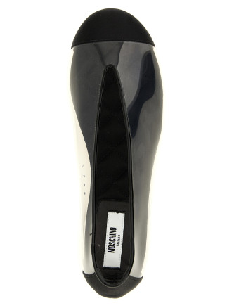 Балетки MOSCHINO PVC ballet flats (MA11030C1OM6199A) #