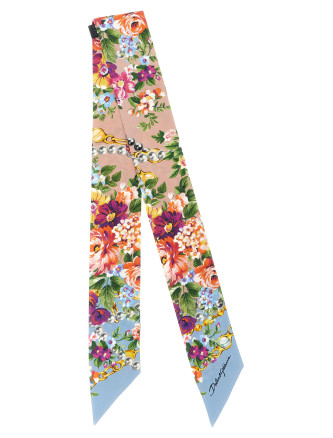 Шарф, платок DOLCE & GABBANA 'Mazzolini di Fiori'