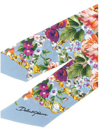 Шарф, платок DOLCE & GABBANA 'Mazzolini di Fiori' (FS215AGDDLGHF5XK) #