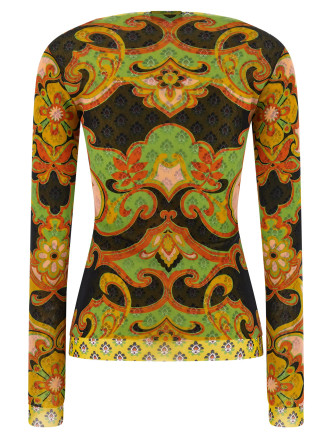 Свитер, кардиган ETRO Double-layer mesh (WRJA003899IAS67X0812) #