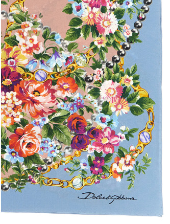 'Mazzolini di Fiori' scarf (FN090RGDDLHHF5XK) #
