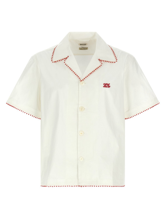 Рубашка, блузка BODE 'Redbud' (MRS26SH018WHITE) #1