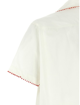 Рубашка, блузка BODE 'Redbud' (MRS26SH018WHITE) #