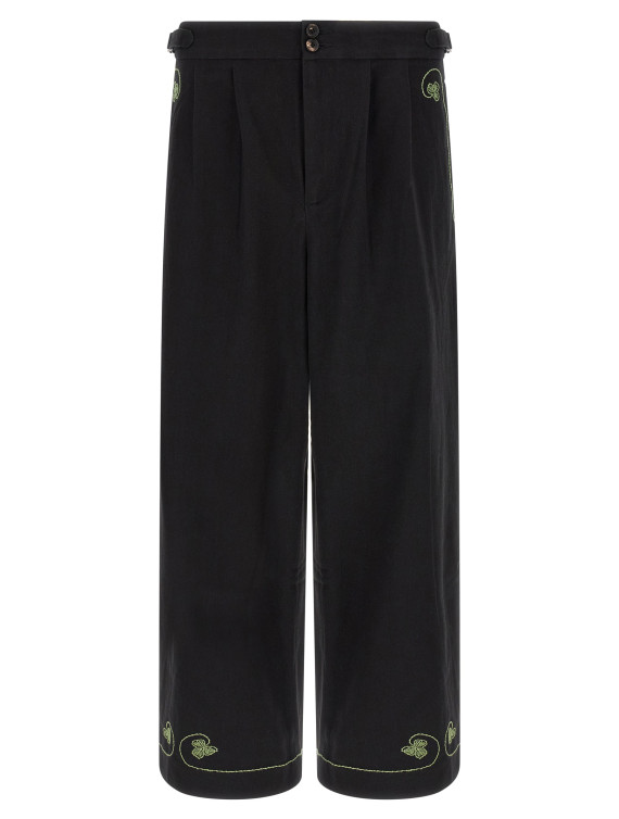 Брюки BODE 'Lucky Draw' (MRS26BT001BLACK) #1