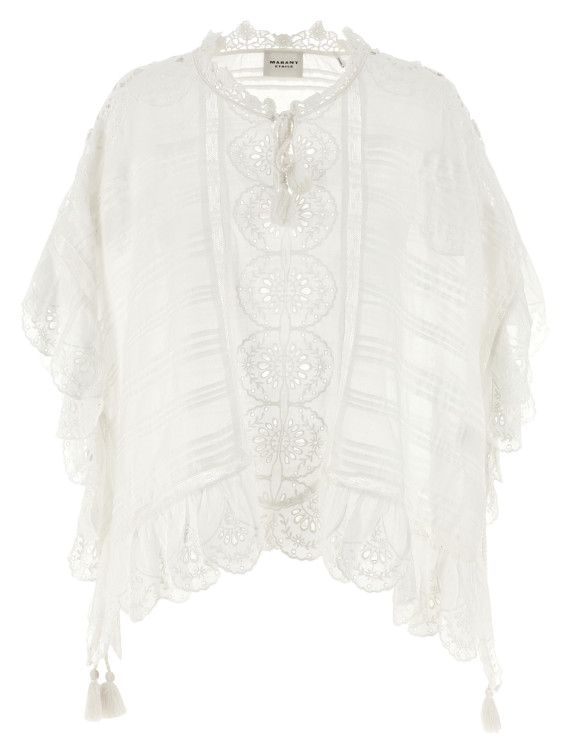 Повседневный топ MARANT ETOILE 'Payton' (HT0768FAD1J05E20WH) #1